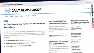Publish Guest Post on dailynewsgossip.com