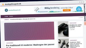 Publish Guest Post on danskgolfmagasin.dk