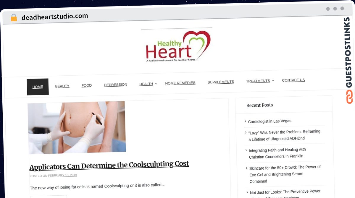 Publish Guest Post on deadheartstudio.com