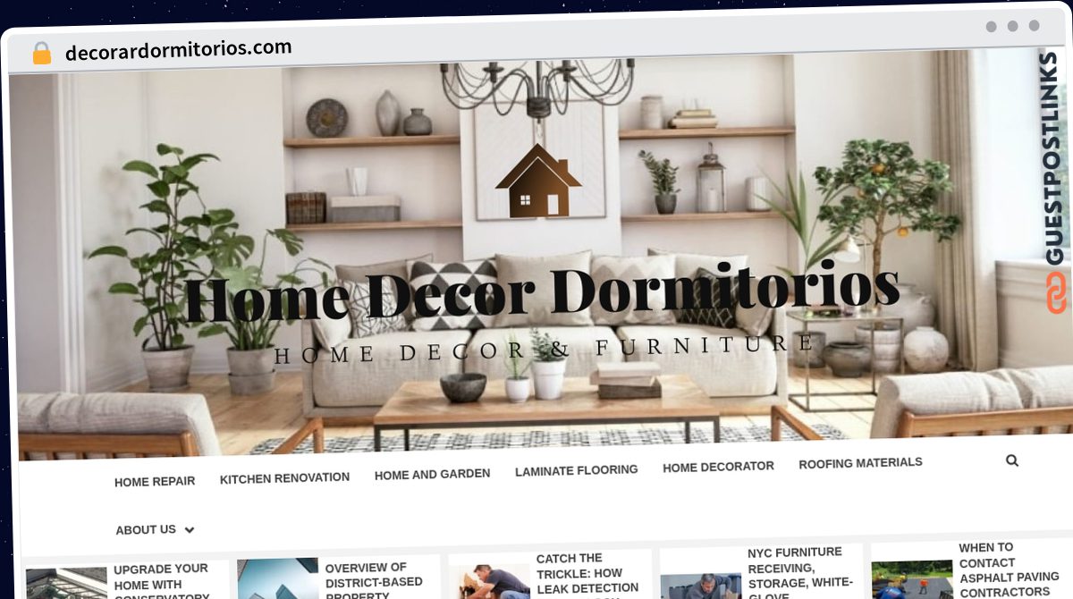 Publish Guest Post on decorardormitorios.com