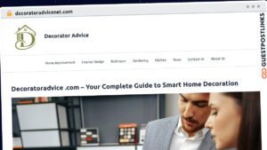 Publish Guest Post on decoratoradvicenet.com