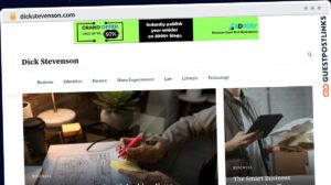 Publish Guest Post on dickstevenson.com
