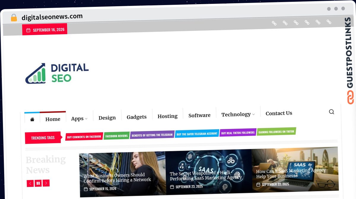 Publish Guest Post on digitalseonews.com