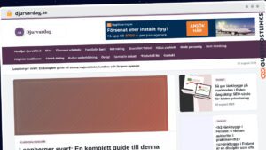 Publish Guest Post on djurvardag.se