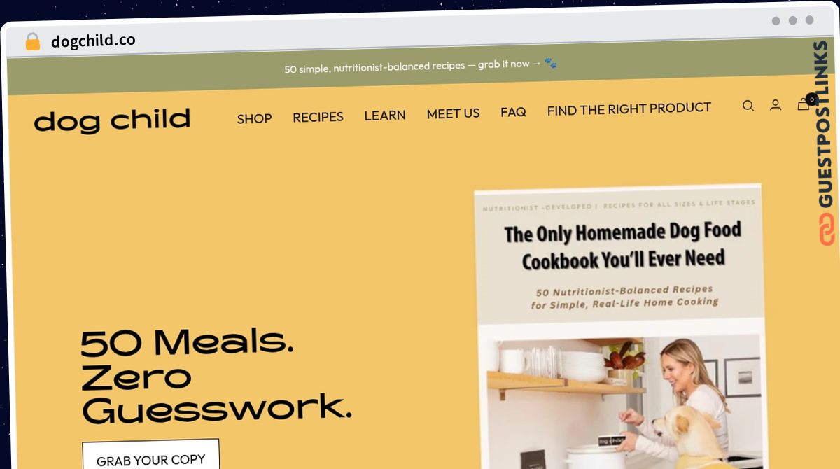 Publish Guest Post on dogchild.co