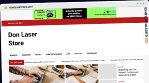 Publish Guest Post on donlaserstore.com