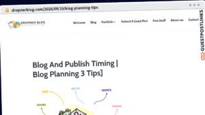 Publish Guest Post on dropnerblog.com/2026/09/10/blog-planning-tips
