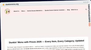 Publish Guest Post on dunkinmenu.org
