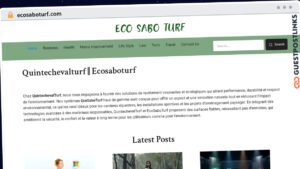 Publish Guest Post on ecosaboturf.com