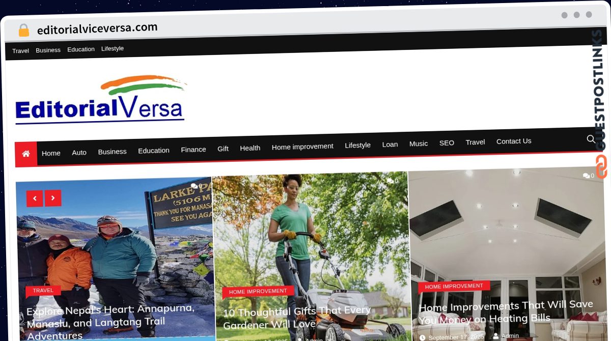 Publish Guest Post on editorialviceversa.com