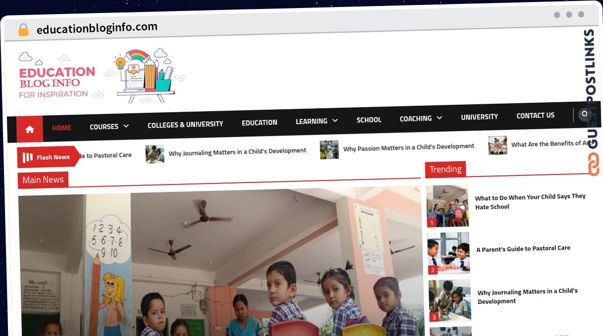 Publish Guest Post on educationbloginfo.com