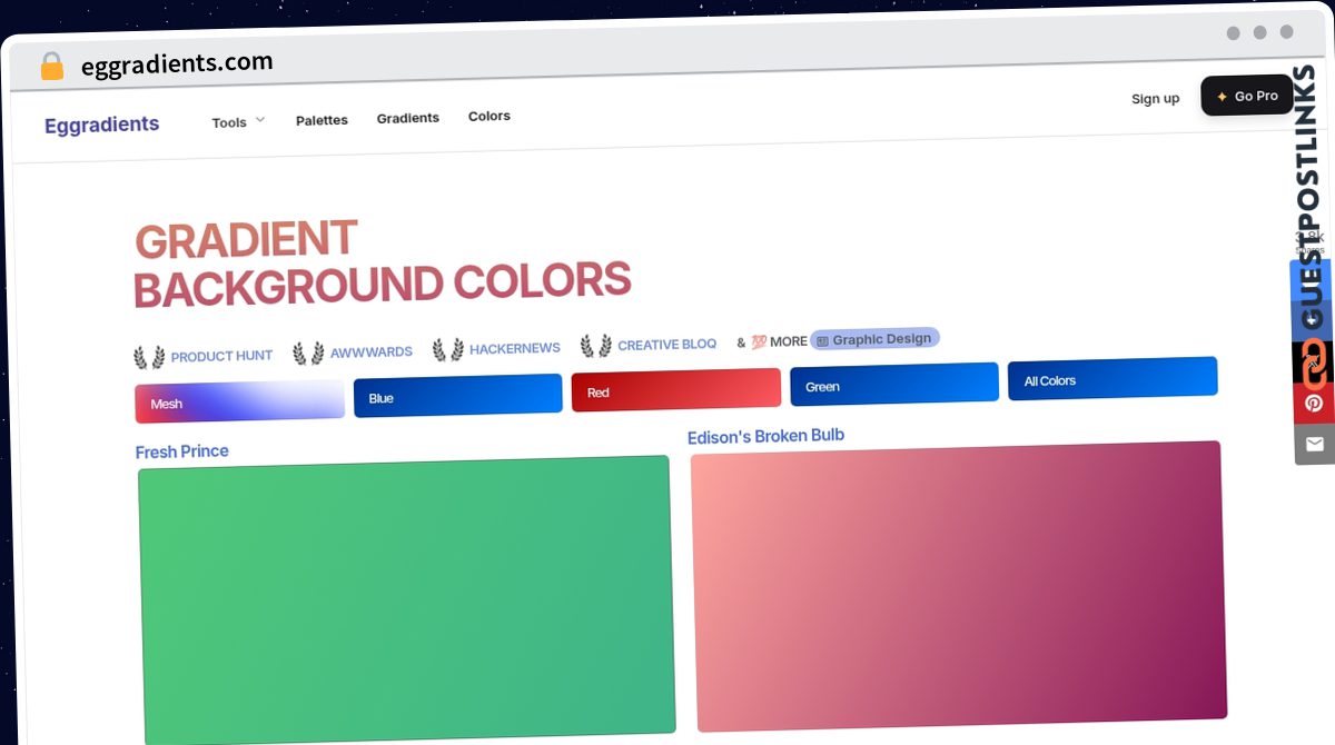 Publish Guest Post on eggradients.com