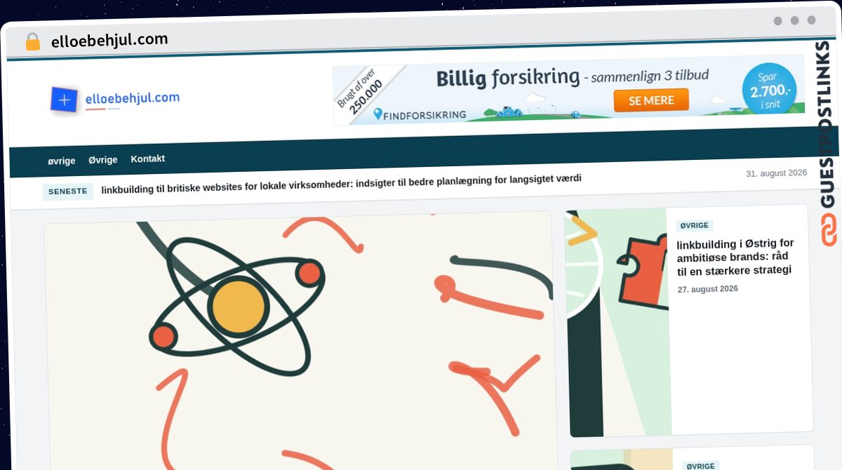 Publish Guest Post on elloebehjul.com
