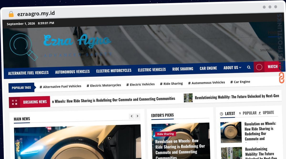 Publish Guest Post on ezraagro.my.id