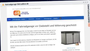 Publish Guest Post on fahrradgarage-fahrradbox.de