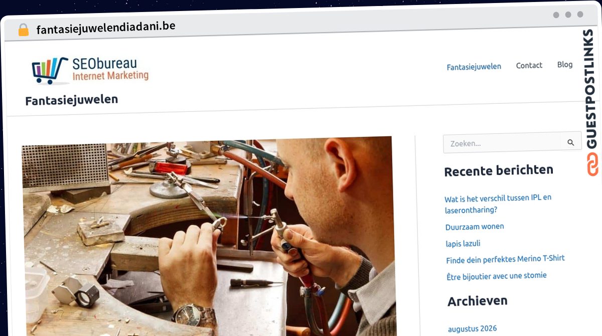 Publish Guest Post on fantasiejuwelendiadani.be