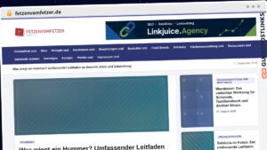 Publish Guest Post on fetzenvomfetzer.de