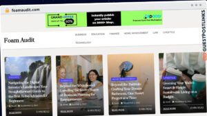 Publish Guest Post on foamaudit.com