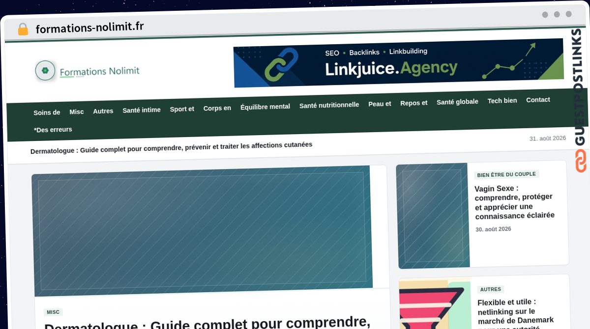 Publish Guest Post on formations-nolimit.fr