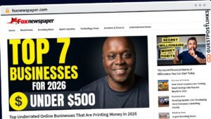 Publish Guest Post on foxnewspaper.com