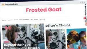 Publish Guest Post on frostedgoat.com