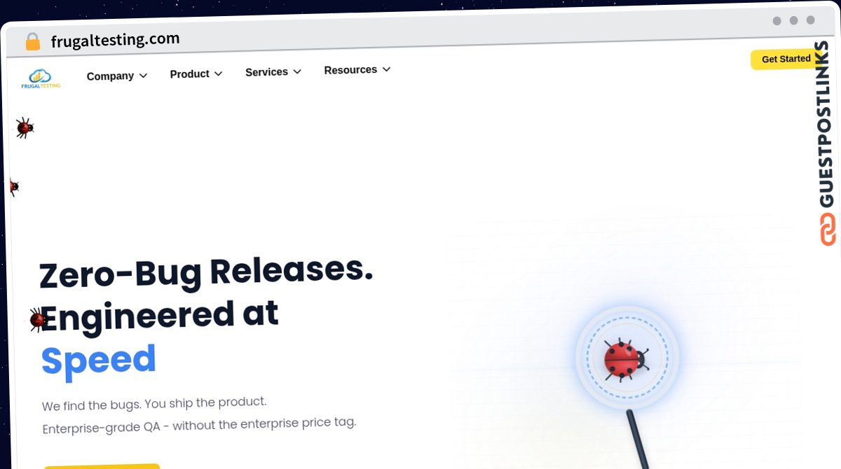 Publish Guest Post on frugaltesting.com