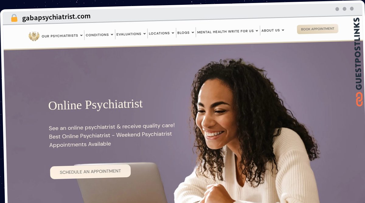 Publish Guest Post on gabapsychiatrist.com