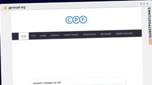 Publish Guest Post on gerarcpf.org
