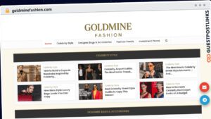 Publish Guest Post on goldminefashion.com