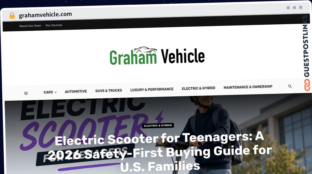 Publish Guest Post on grahamvehicle.com