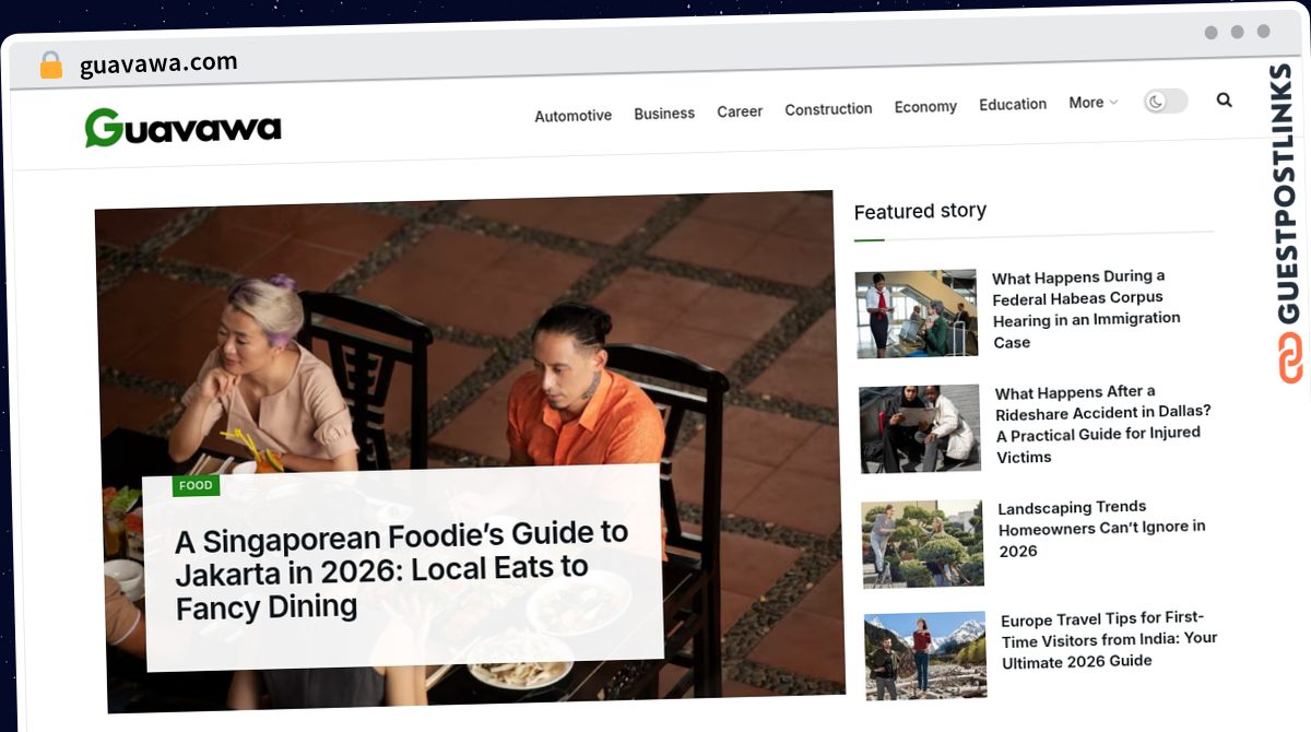 Publish Guest Post on guavawa.com