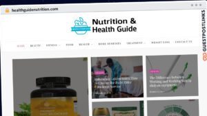 Publish Guest Post on healthguidenutrition.com