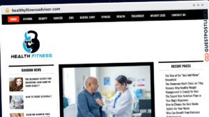 Publish Guest Post on healthyfitnessadvisor.com