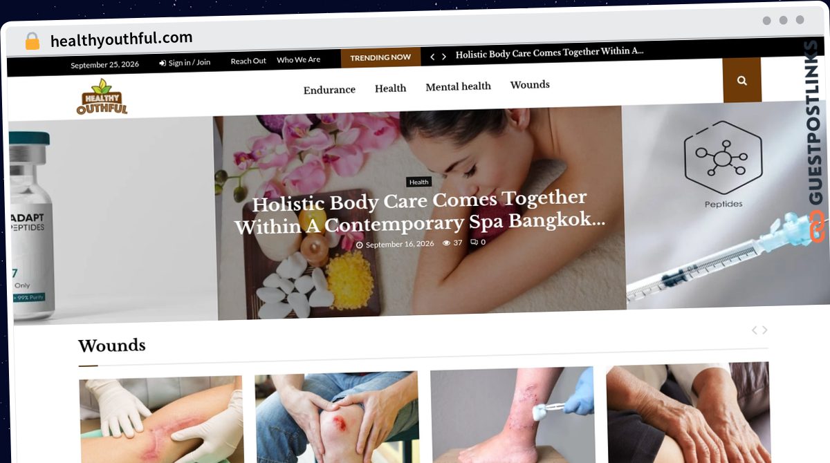 Publish Guest Post on healthyouthful.com