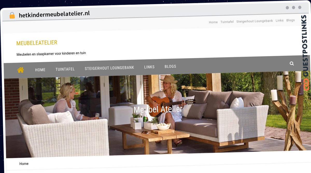 Publish Guest Post on hetkindermeubelatelier.nl