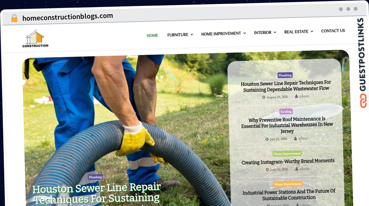 Publish Guest Post on homeconstructionblogs.com
