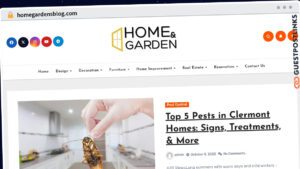 Publish Guest Post on homegardensblog.com
