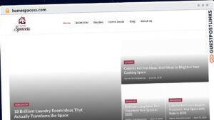 Publish Guest Post on homespacess.com