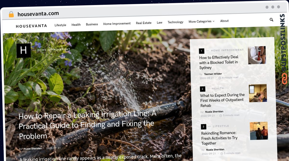 Publish Guest Post on housevanta.com