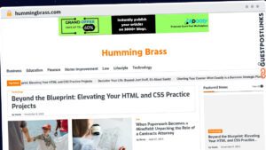 Publish Guest Post on hummingbrass.com