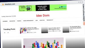 Publish Guest Post on ideedom.com