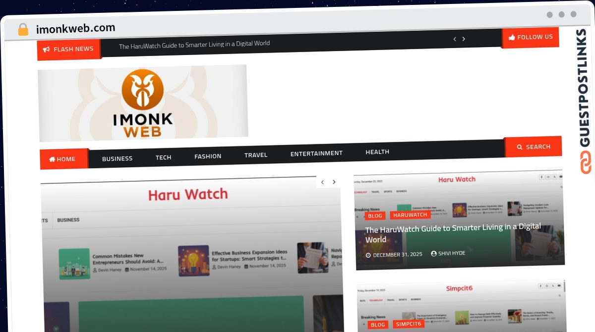 Publish Guest Post on imonkweb.com