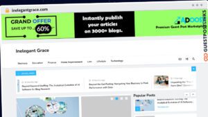 Publish Guest Post on inelegantgrace.com
