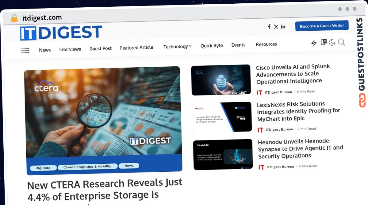 Publish Guest Post on itdigest.com