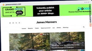 Publish Guest Post on jamesmanners.com