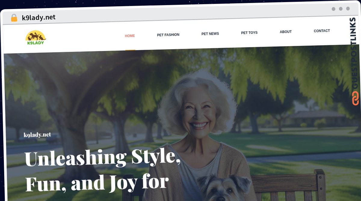 Publish Guest Post on k9lady.net