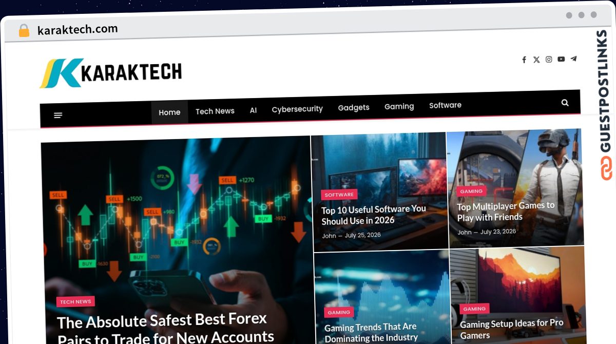 Publish Guest Post on karaktech.com