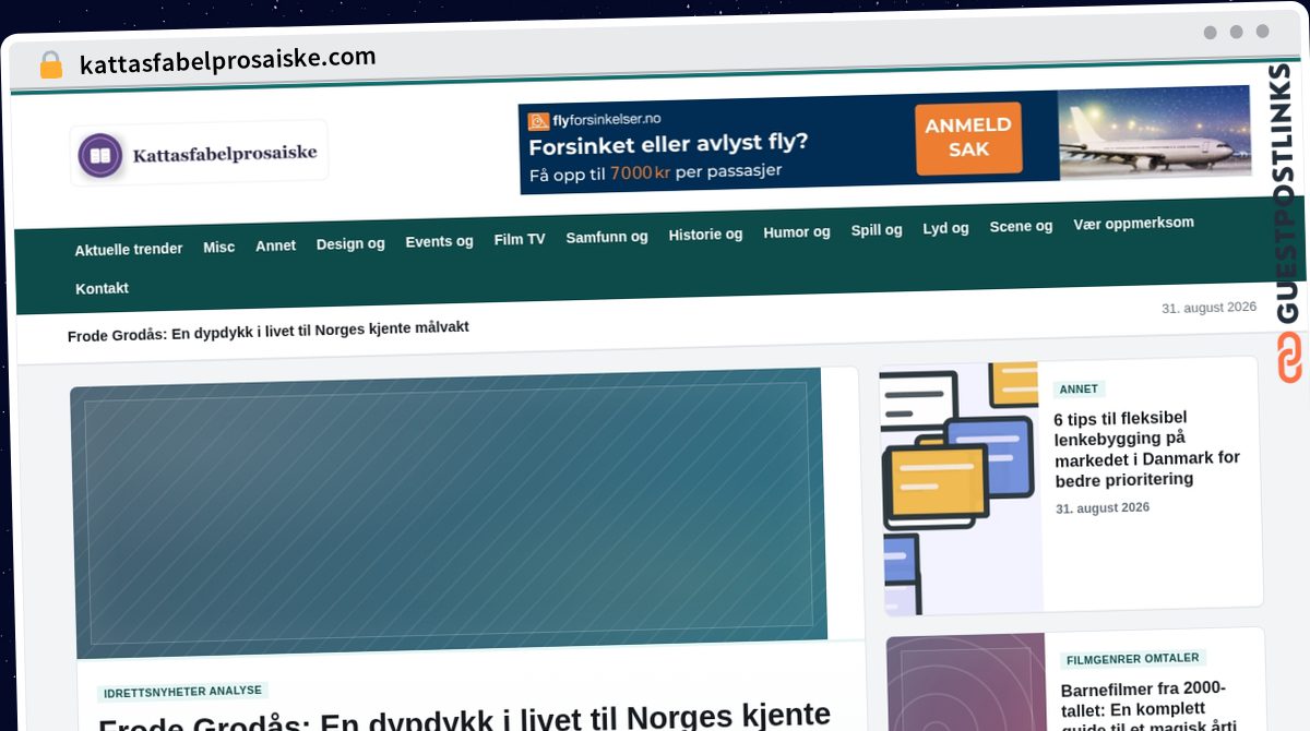 Publish Guest Post on kattasfabelprosaiske.com