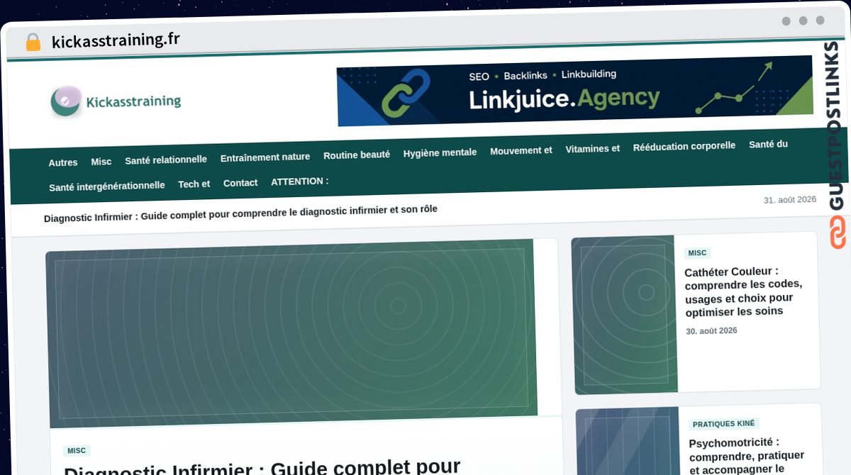 Publish Guest Post on kickasstraining.fr