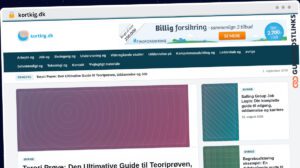 Publish Guest Post on kortkig.dk
